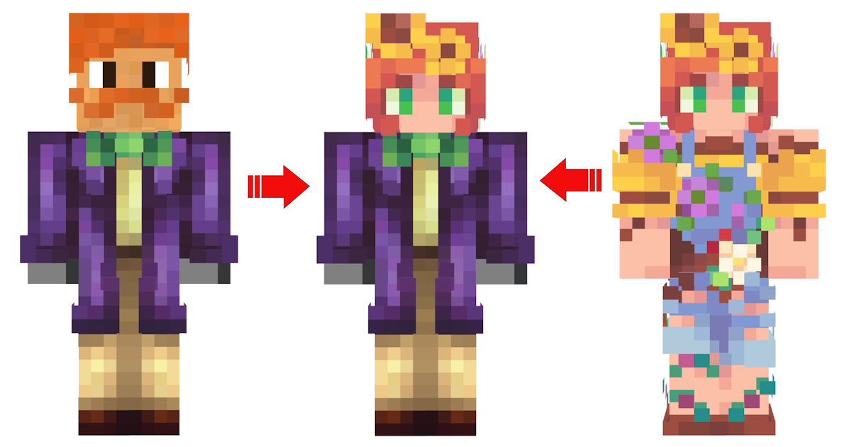 Minecraft Skin Merger
